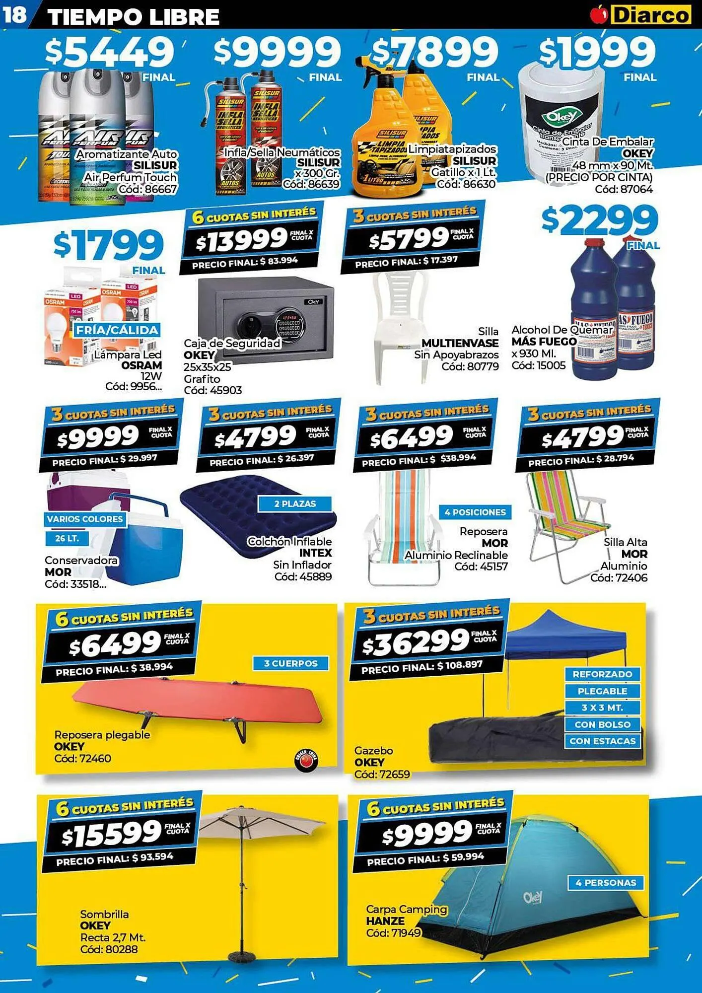 Ofertas de Catálogo Diarco 28 de octubre al 1 de noviembre 2024 - Página 19 del catálogo