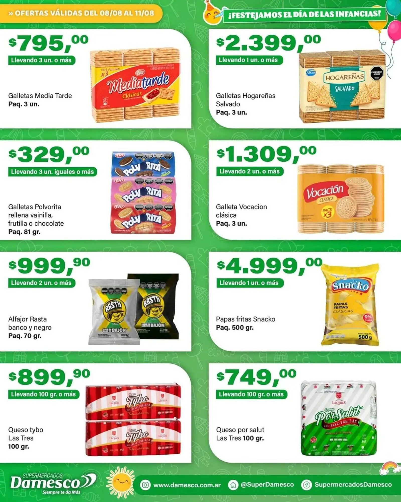Ofertas de Catálogo Supermercados Damesco 8 de agosto al 11 de agosto 2025 - Página 5 del catálogo