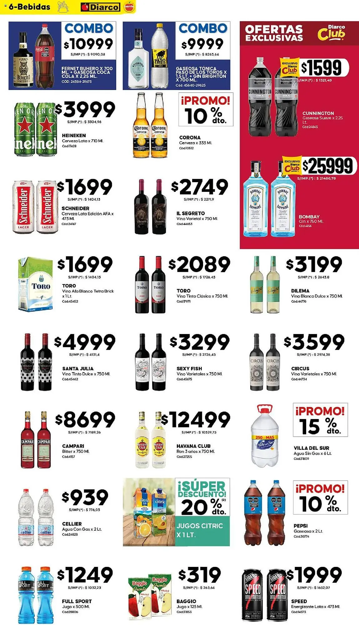 Ofertas de Catálogo Diarco 1 de diciembre al 5 de diciembre 2025 - Página 6 del catálogo