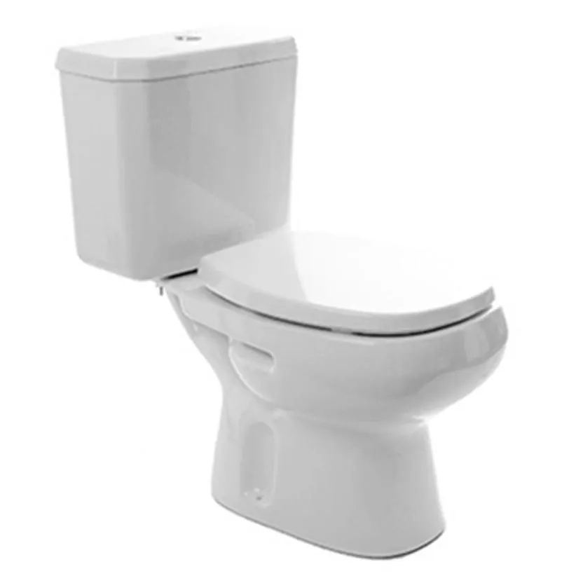 Kit de inodoro Mónaco con depósito y accesorios blanco