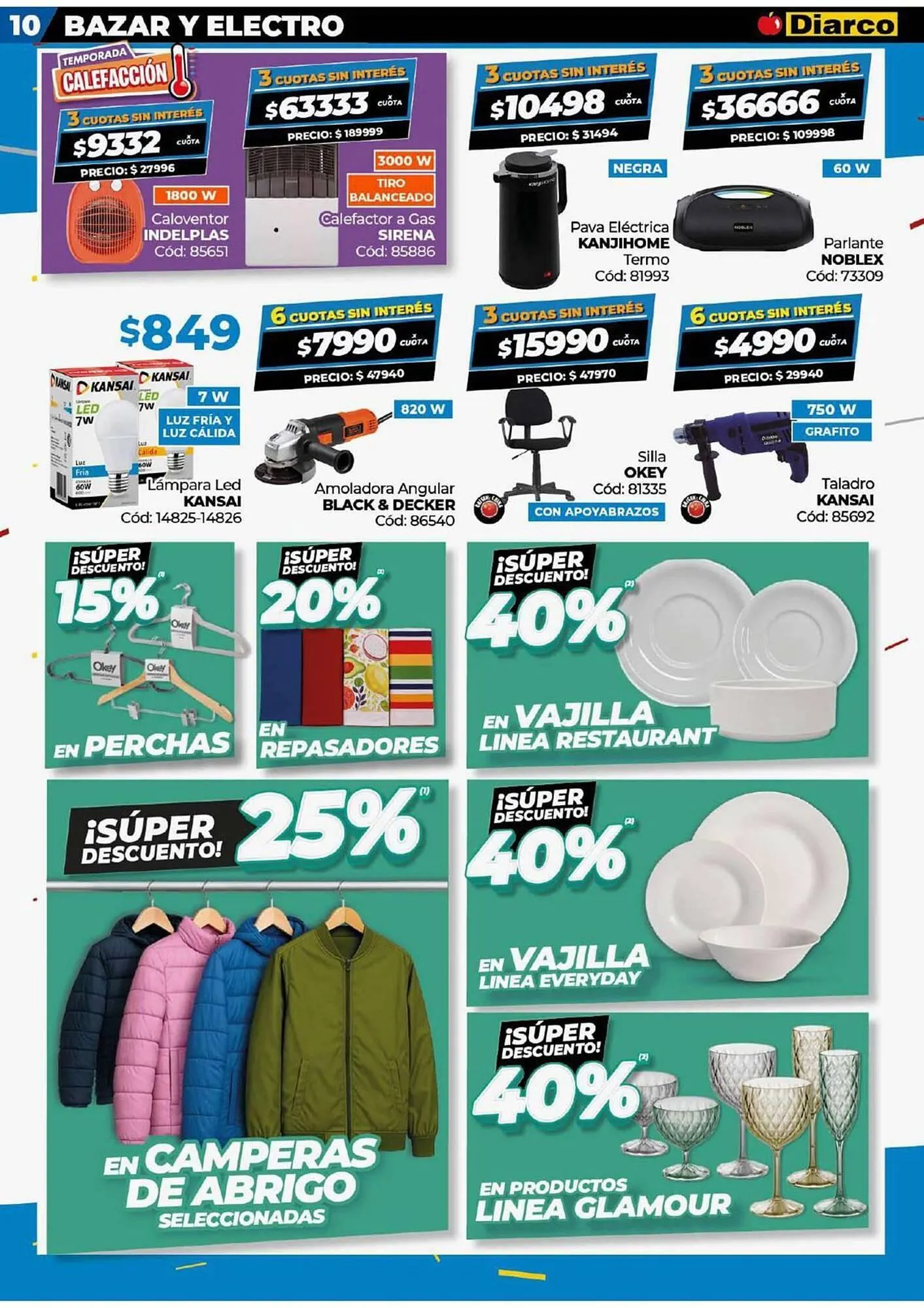 Ofertas de Catálogo Diarco 21 de julio al 25 de julio 2025 - Página 10 del catálogo