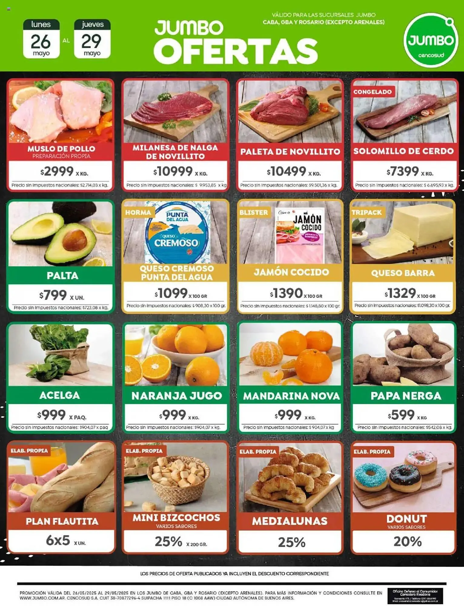 Ofertas de Catálogo Jumbo 26 de mayo al 30 de mayo 2025 - Página 1 del catálogo