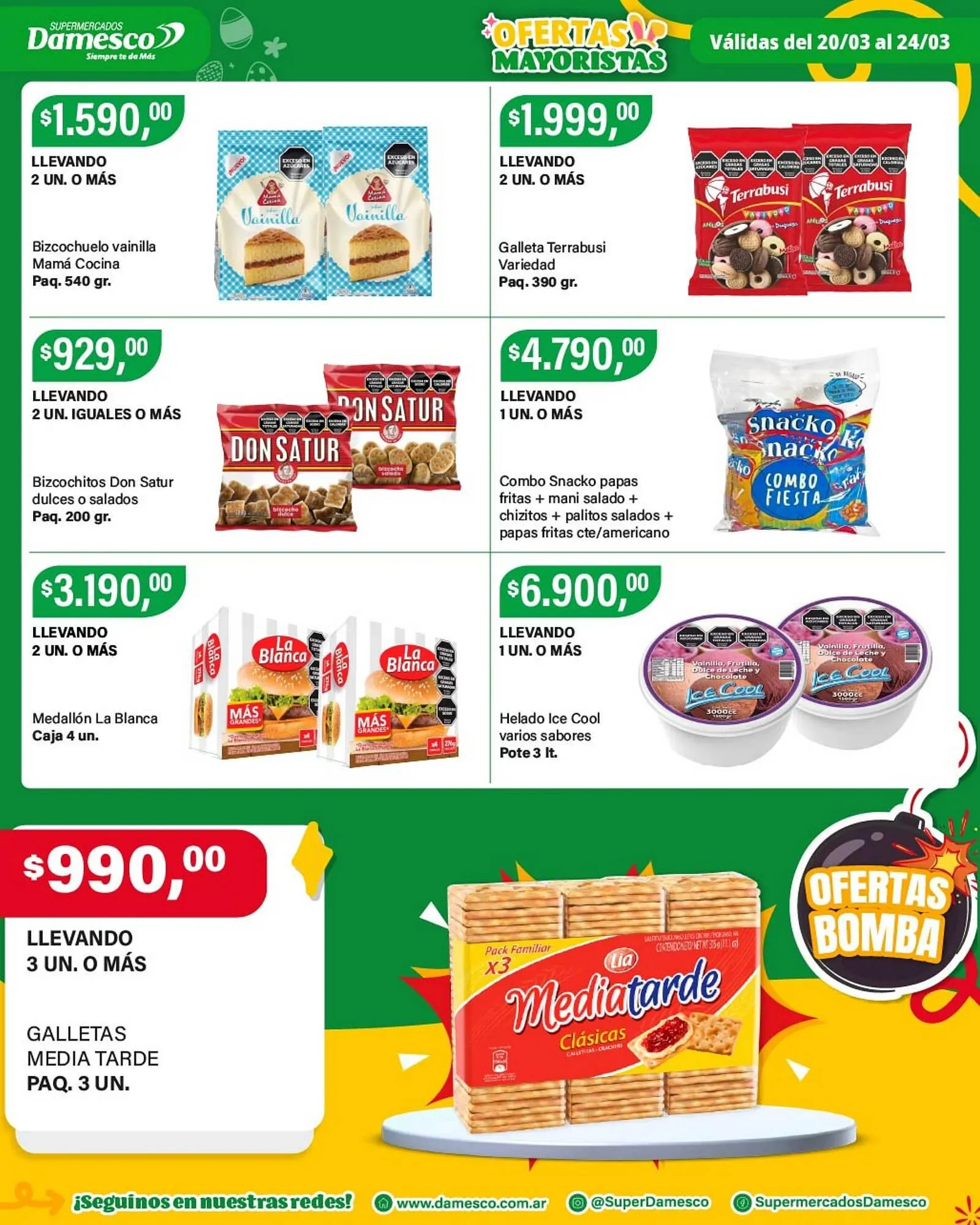 Ofertas de Catálogo Supermercados Damesco 20 de marzo al 24 de marzo 2026 - Página 6 del catálogo