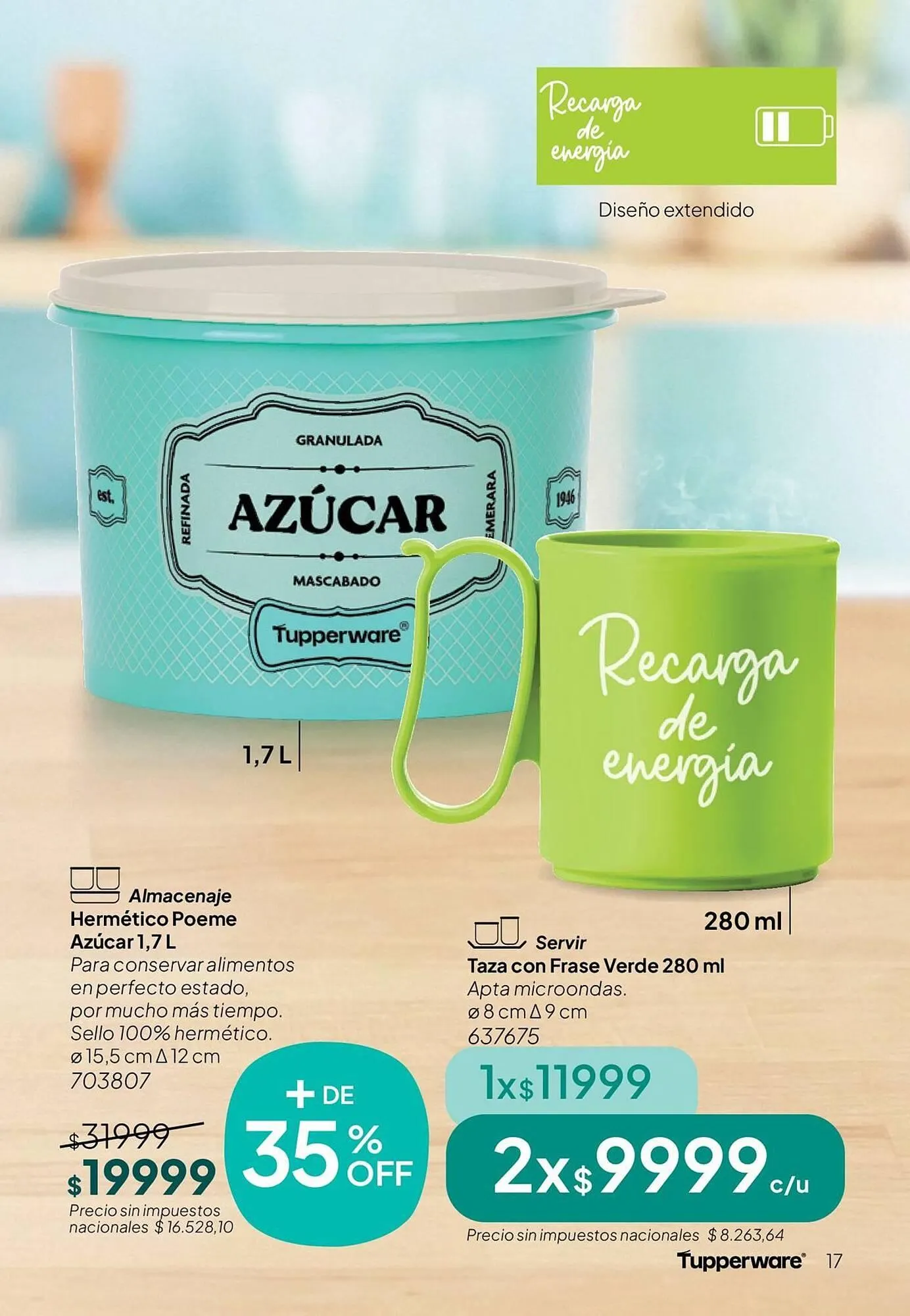 Ofertas de Folleto Tupperware 1 de julio al 31 de julio 2026 - Página 18 del catálogo