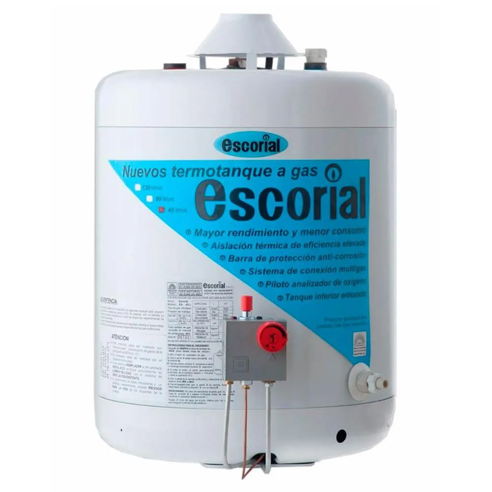 Termotanque a Gas 45 Lt. De Colgar ESCO45