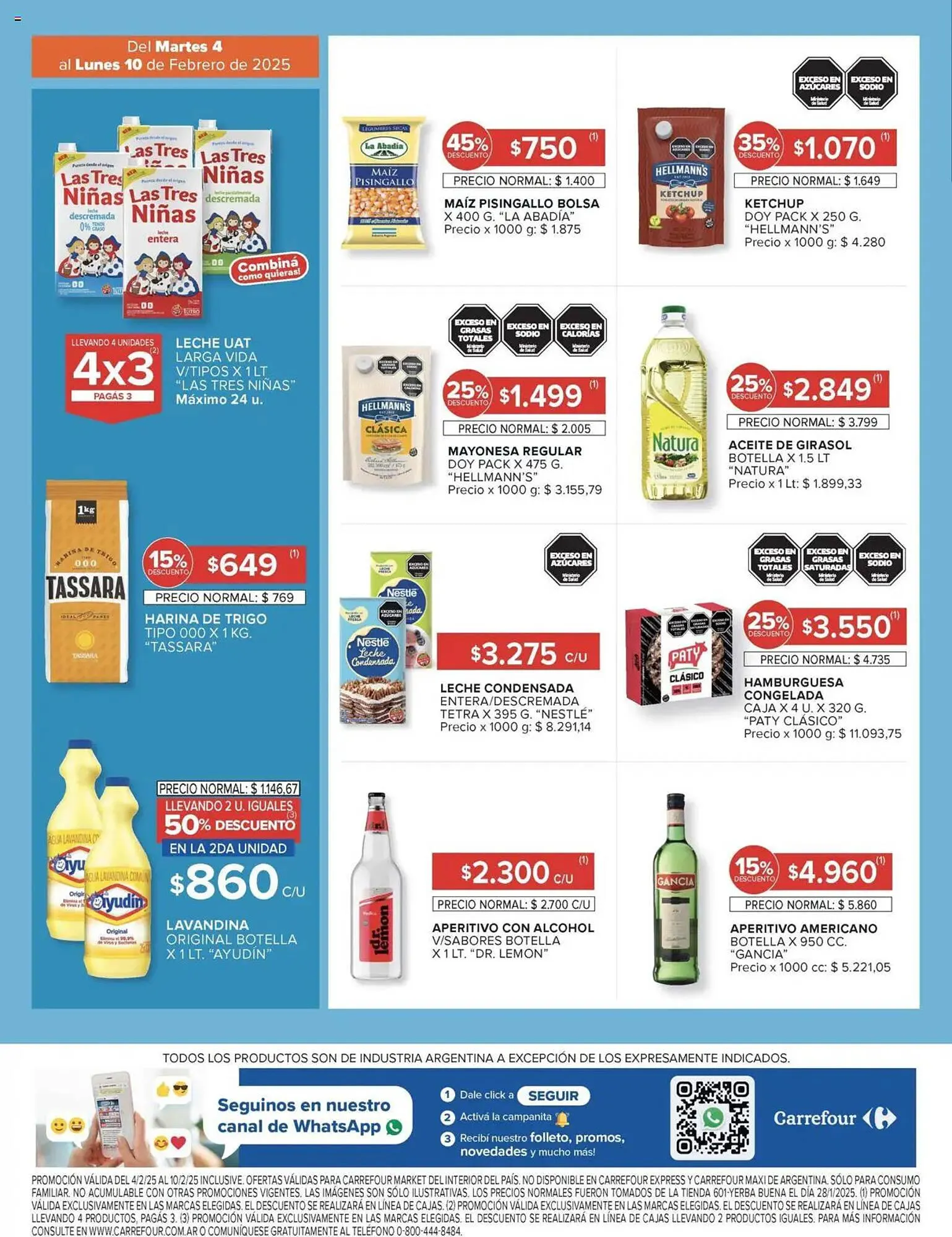 Ofertas de Catálogo Carrefour Market 4 de febrero al 10 de febrero 2025 - Página 8 del catálogo