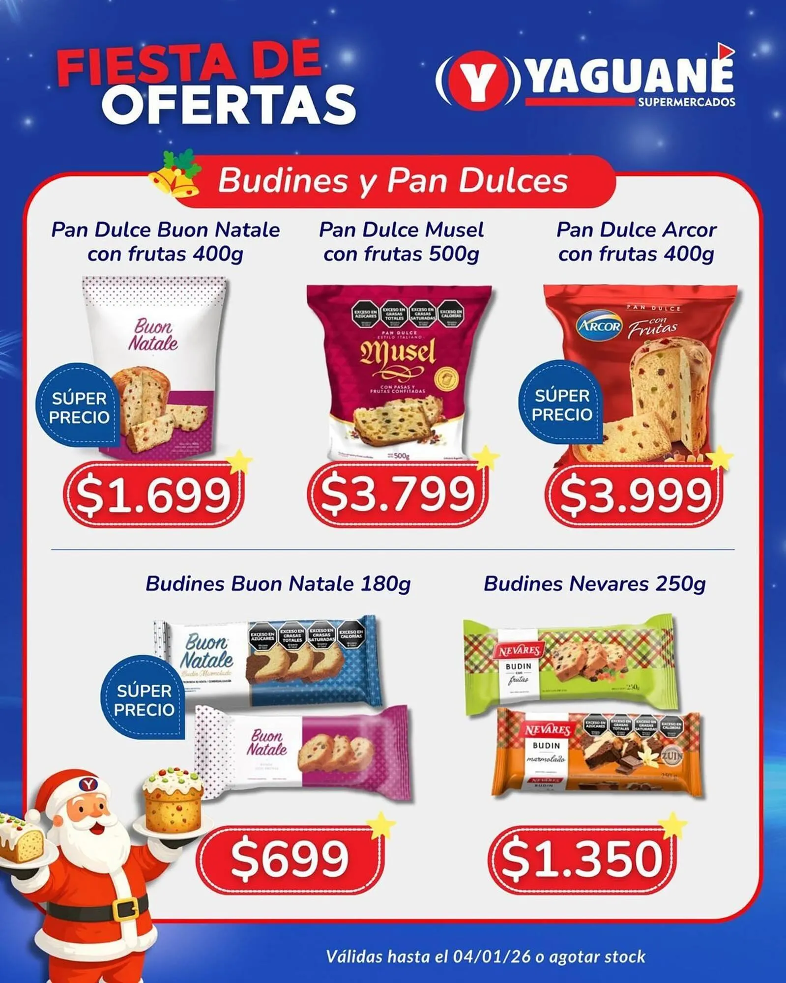 Ofertas de Catálogo Yaguane Supermercados 20 de diciembre al 4 de enero 2026 - Página 2 del catálogo