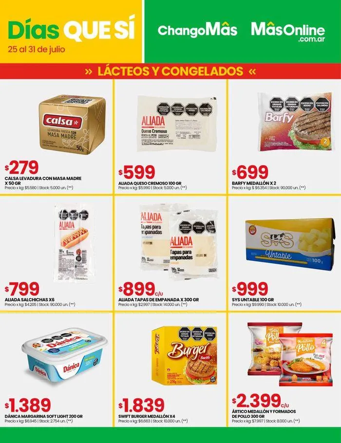 Ofertas de Catálogo Changomas 25 de julio al 31 de julio 2024 - Página 14 del catálogo