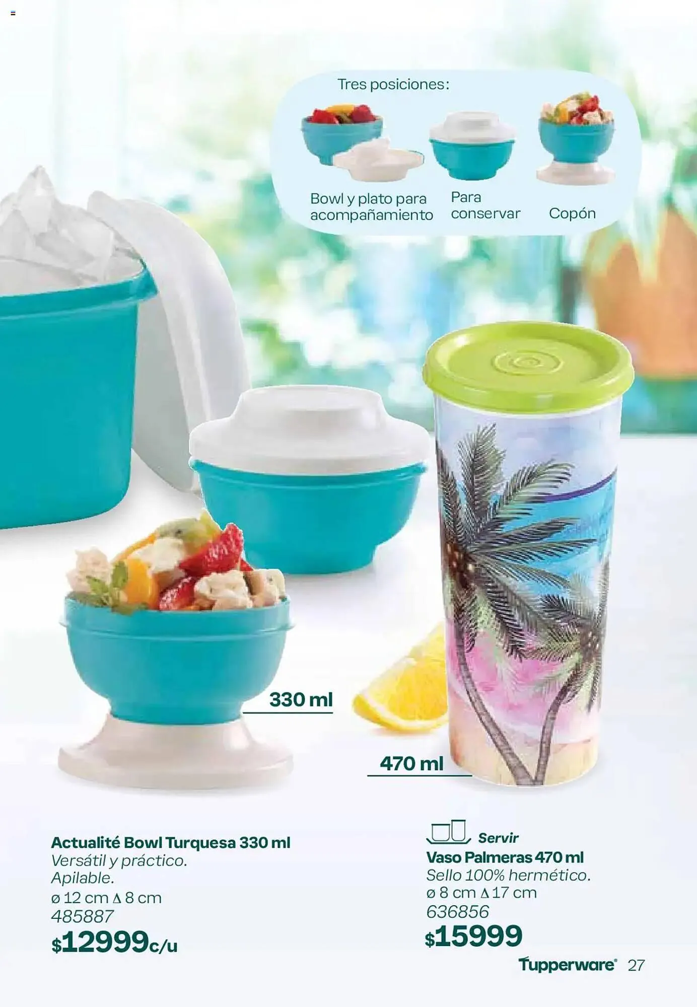 Ofertas de Catálogo Tupperware 29 de noviembre al 2 de diciembre 2024 - Página 27 del catálogo