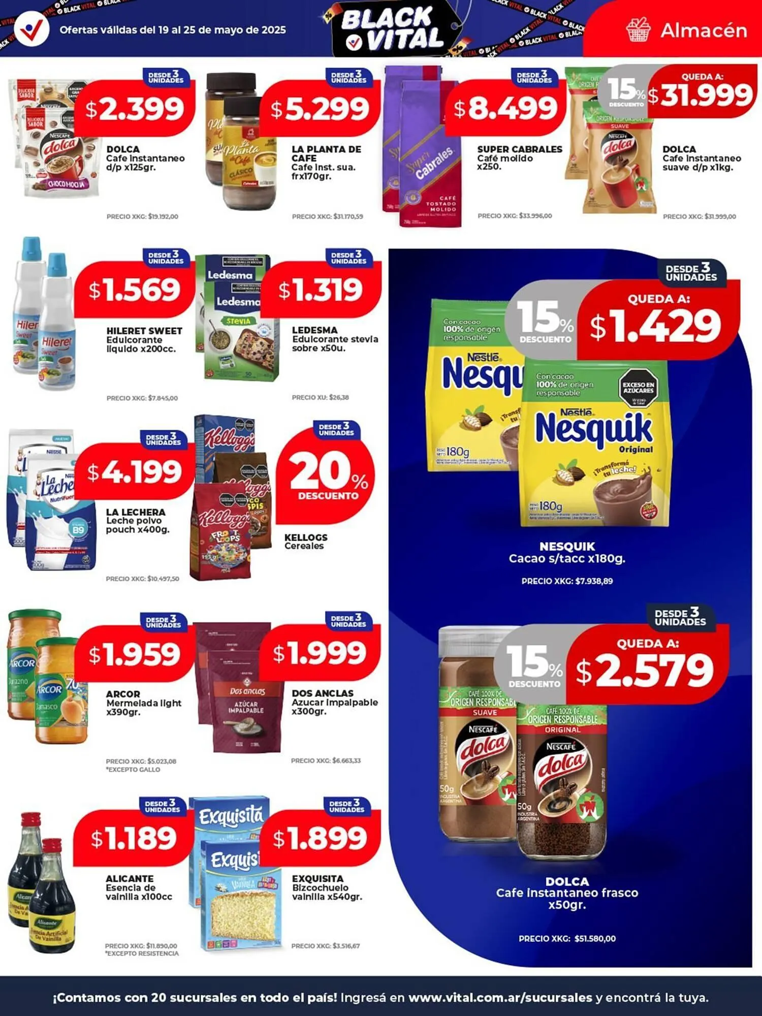 Ofertas de Catálogo Supermayorista Vital 19 de mayo al 25 de mayo 2025 - Página 23 del catálogo