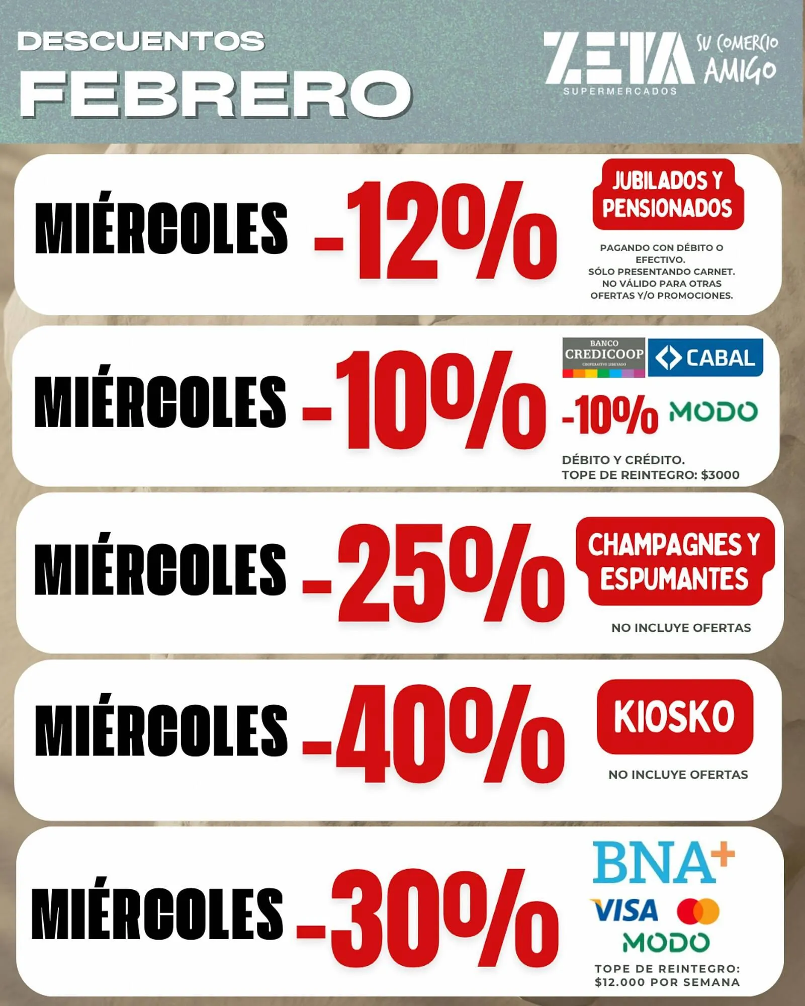 Ofertas de Catálogo Supermercados Zeta 16 de febrero al 28 de febrero 2026 - Página 3 del catálogo