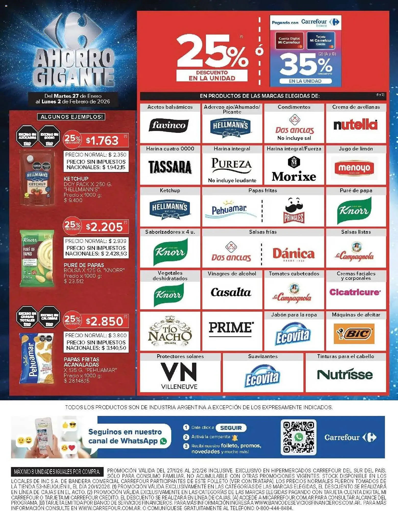 Ofertas de Catálogo Carrefour 27 de enero al 2 de febrero 2026 - Página 11 del catálogo