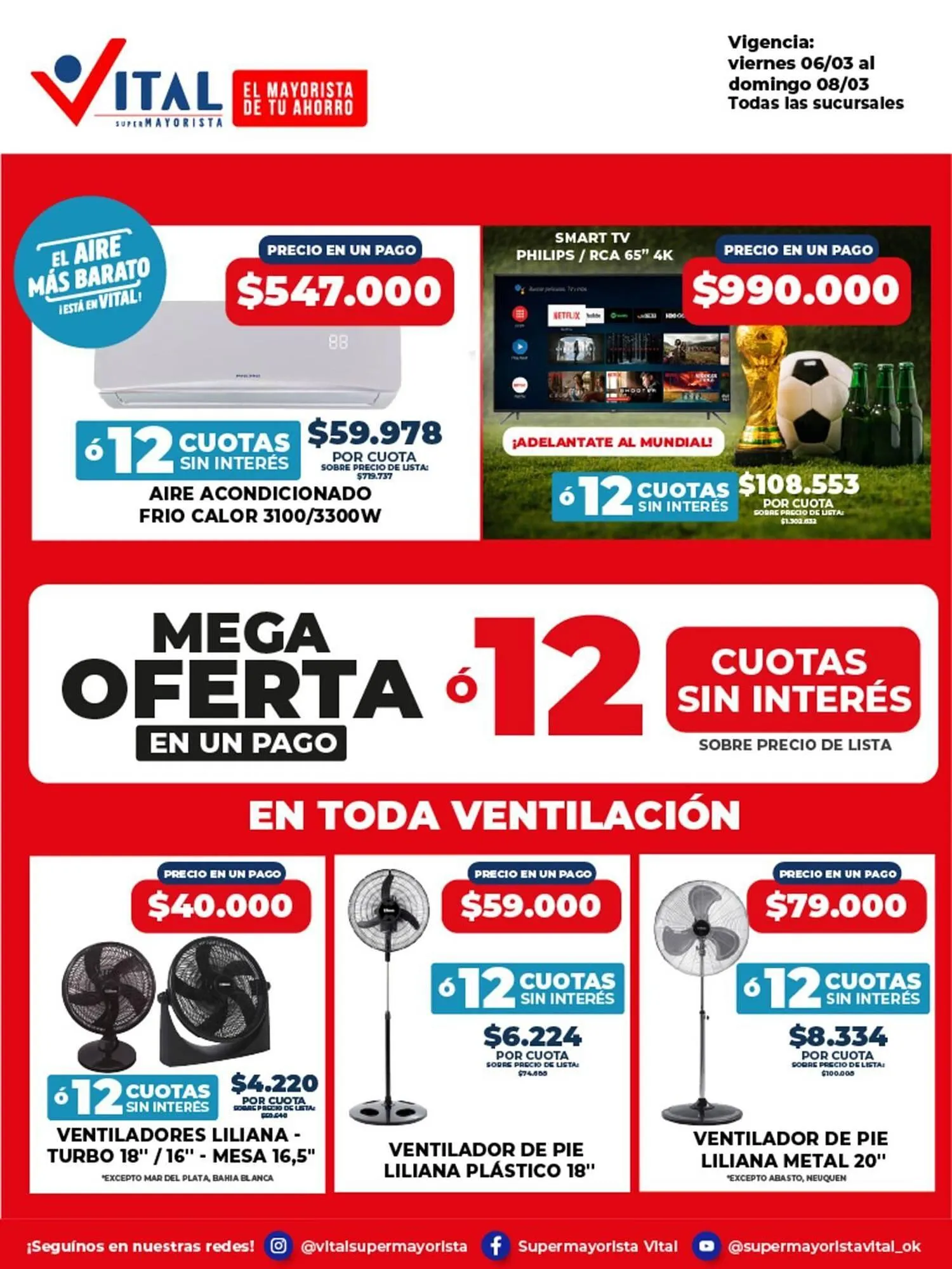 Ofertas de Catálogo Supermayorista Vital 6 de marzo al 8 de marzo 2026 - Página 4 del catálogo