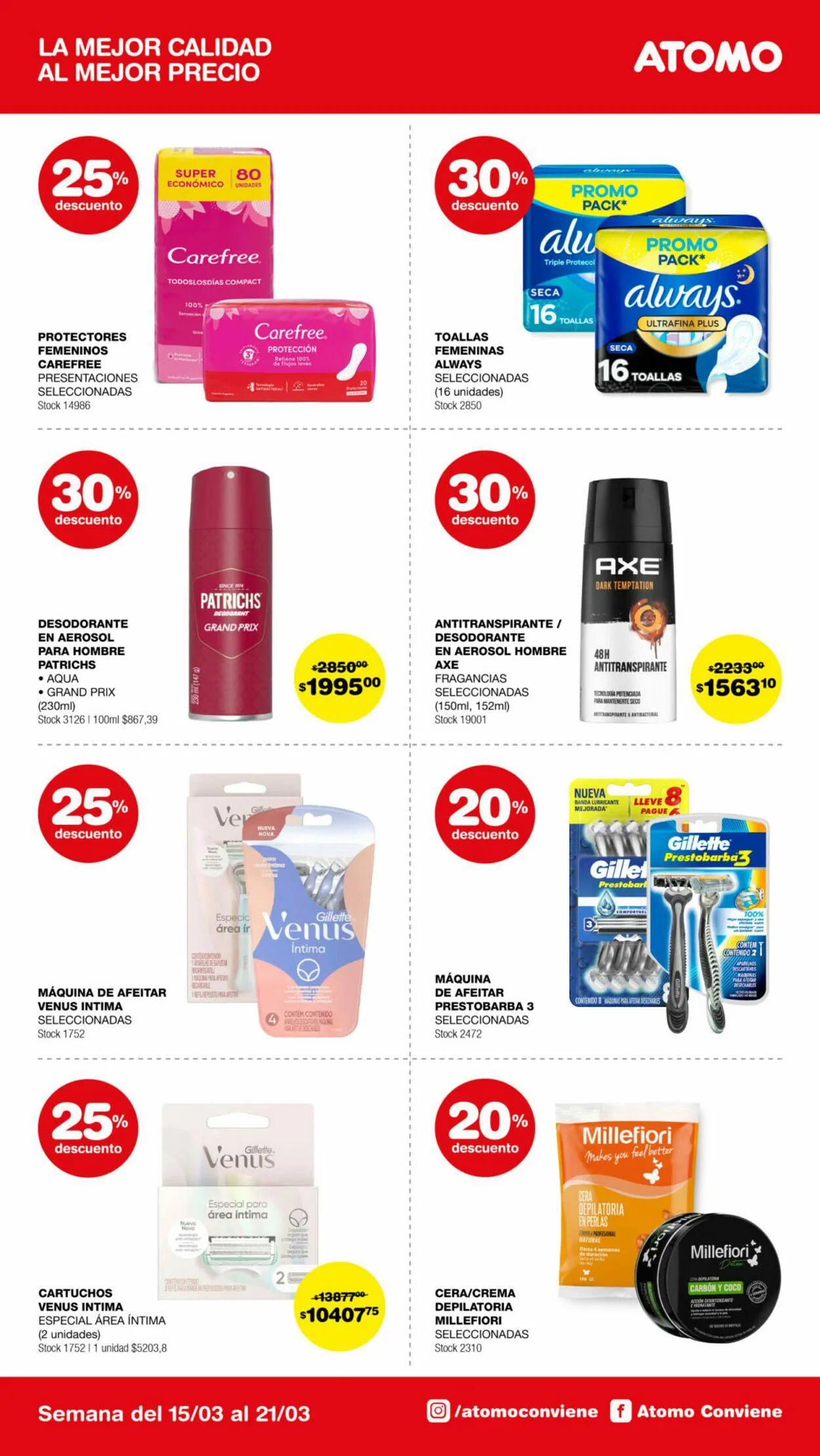 Ofertas de ATOMO Conviene 2 de marzo al 31 de marzo 2024 - Página 6 del catálogo