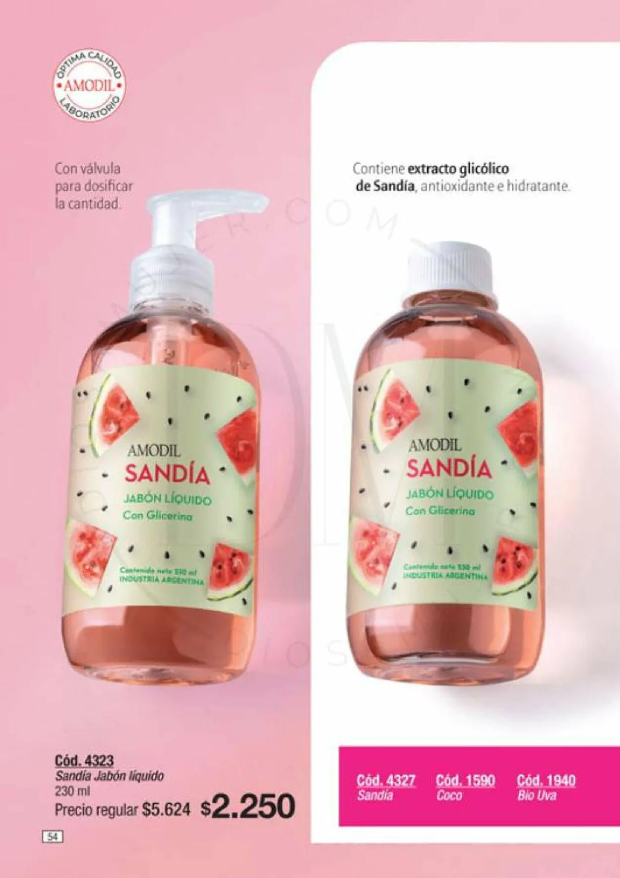 Ofertas de Amodil 3 de noviembre al 30 de noviembre 2023 - Página 54 del catálogo