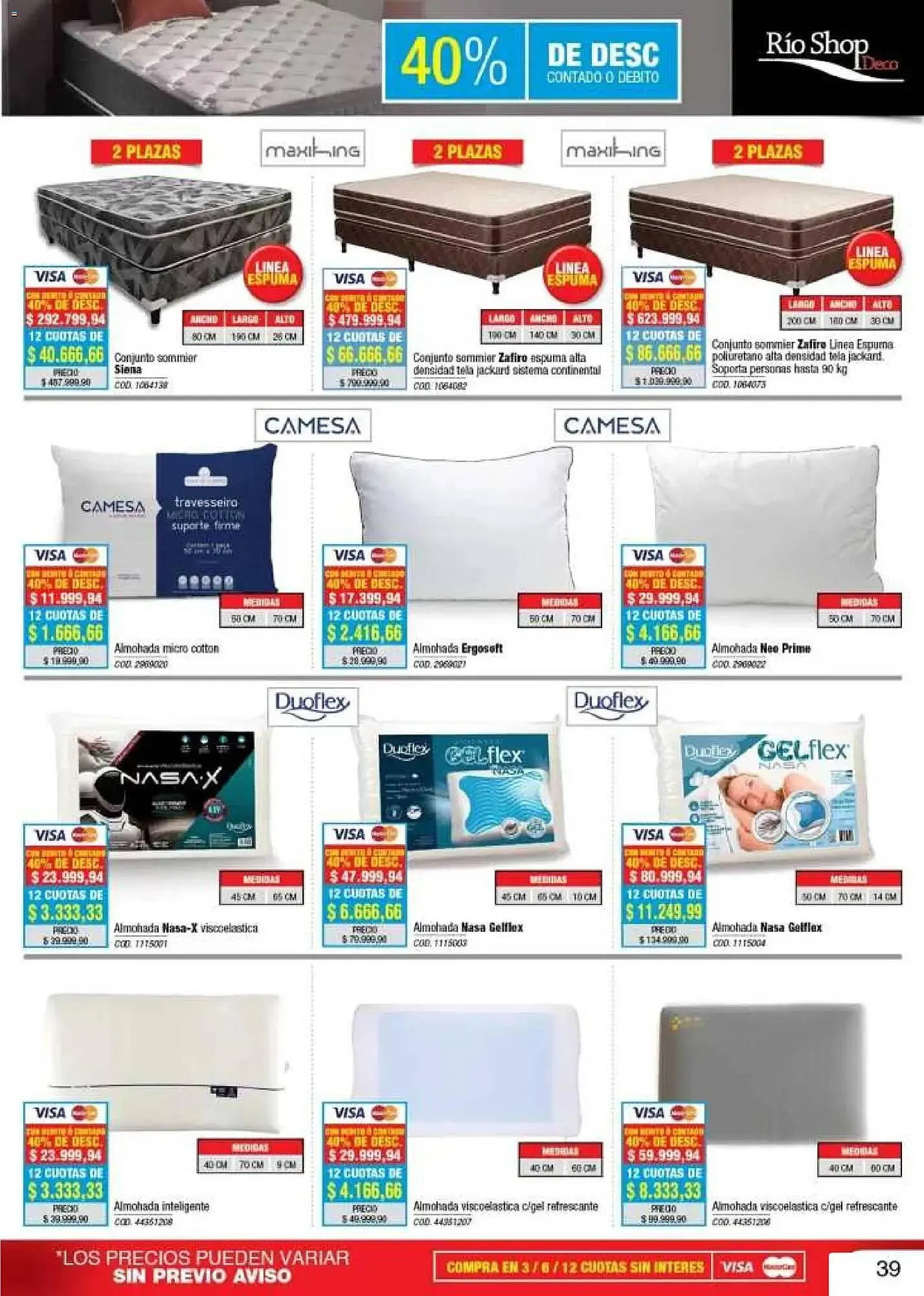 Ofertas de Catálogo Rio Shop Deco 2 de febrero al 4 de marzo 2026 - Página 39 del catálogo