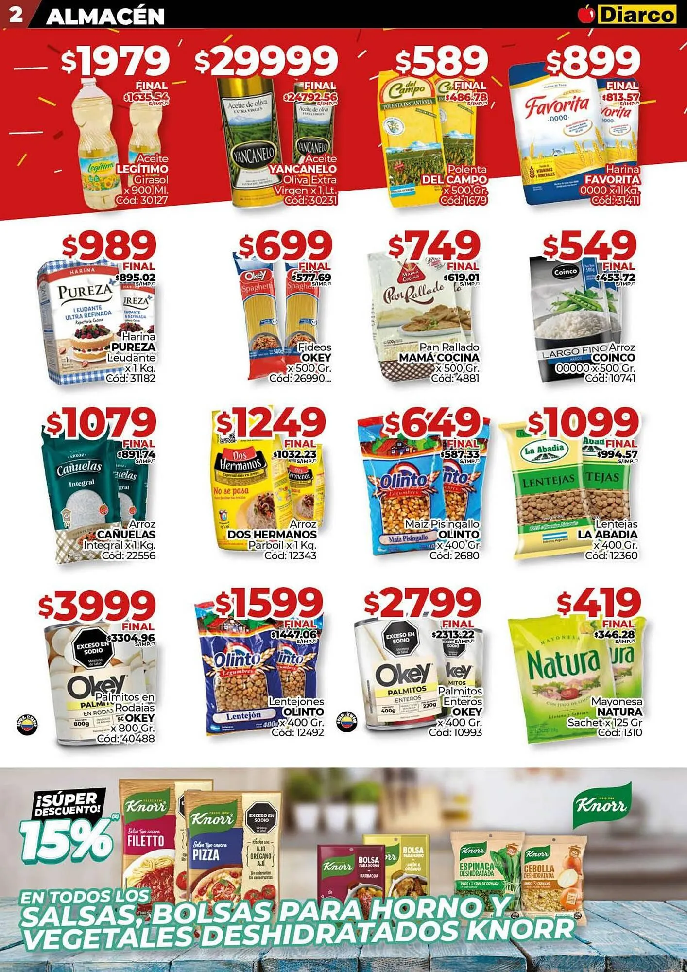 Ofertas de Catálogo Diarco 2 de junio al 8 de junio 2025 - Página 2 del catálogo