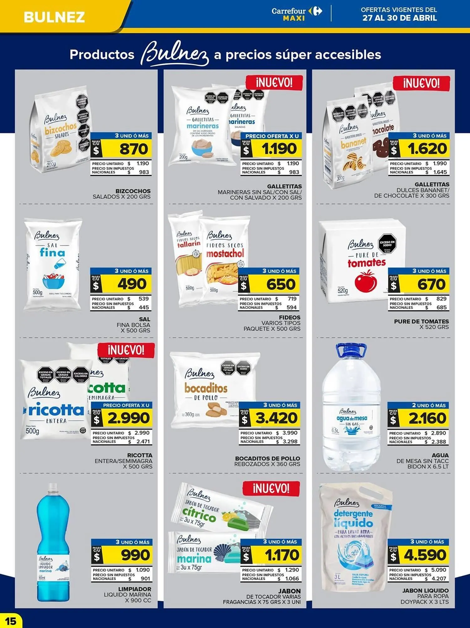 Ofertas de Folleto Carrefour Maxi 27 de abril al 1 de mayo 2026 - Página 17 del catálogo