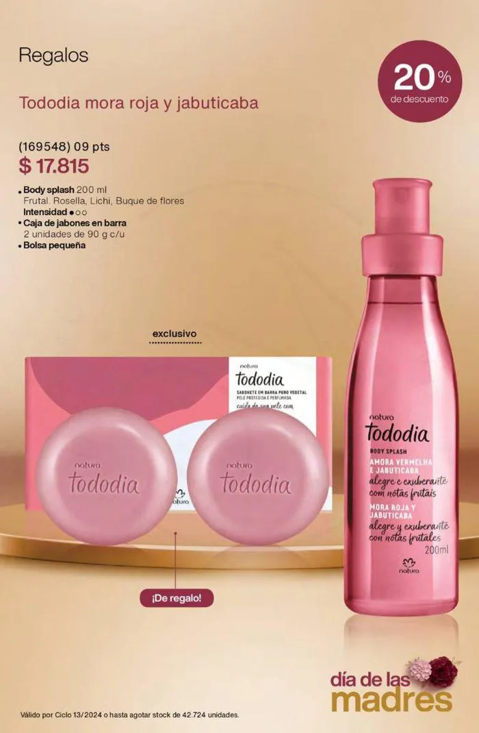 Ofertas de Catálogo Natura  3 de septiembre al 30 de septiembre 2024 - Página 17 del catálogo