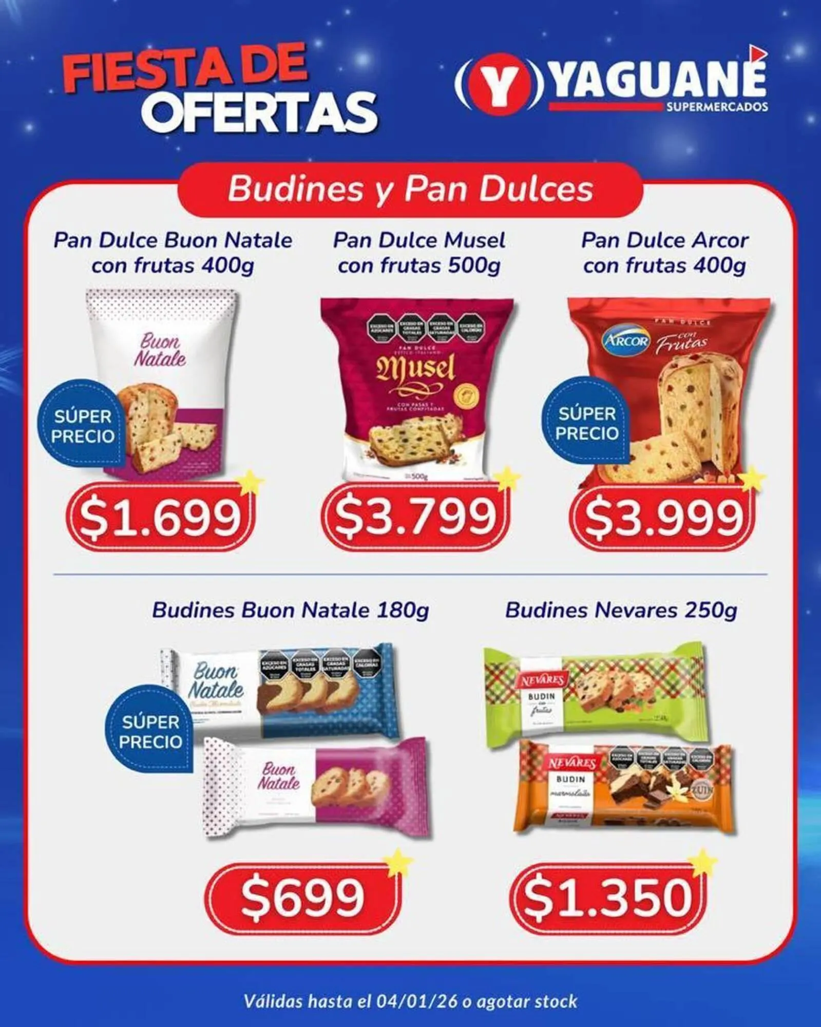 Ofertas de Catálogo Yaguane Supermercados 4 de enero al 26 de enero 2026 - Página 2 del catálogo