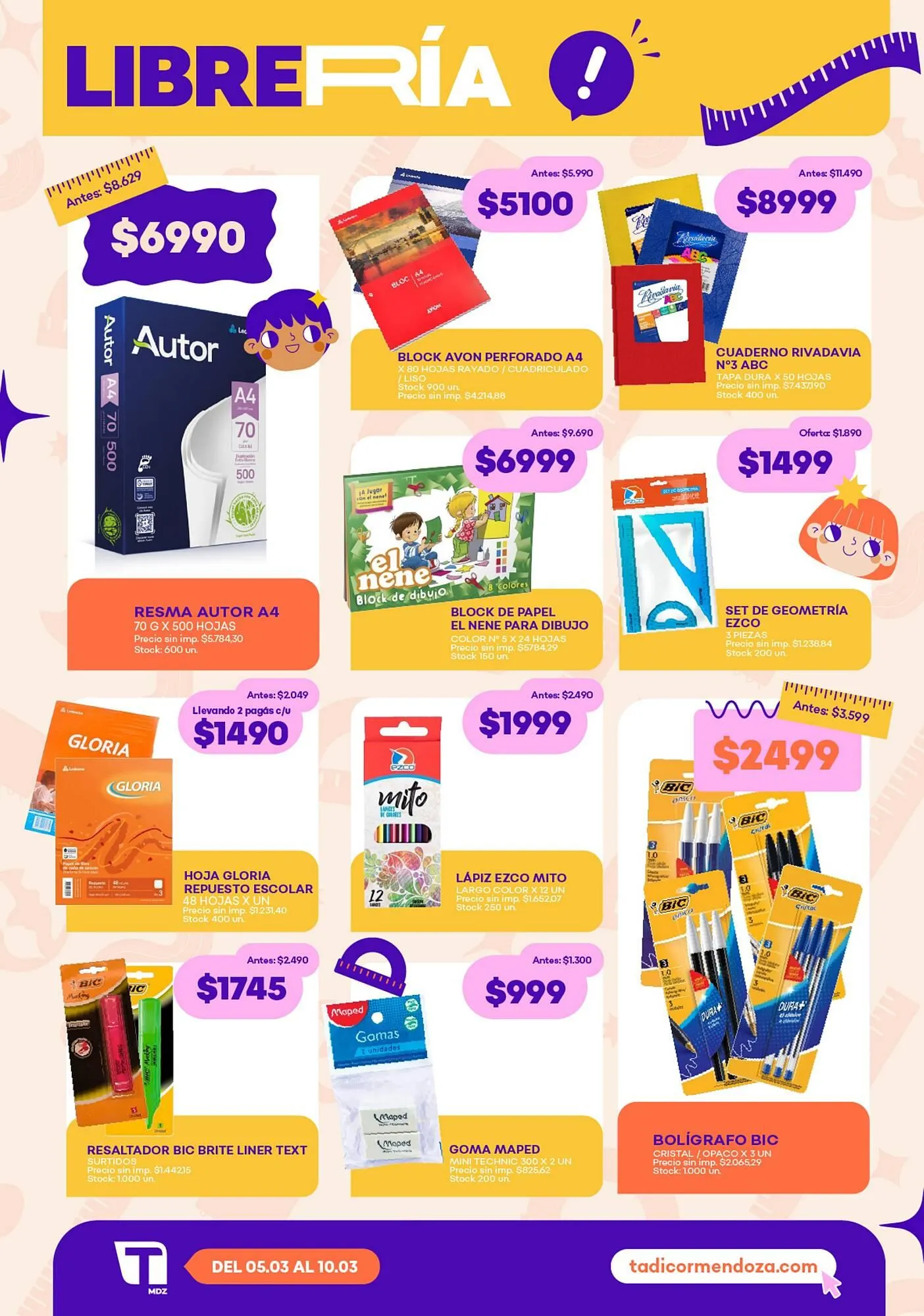 Ofertas de Catálogo Supermercados Tadicor 5 de marzo al 10 de marzo 2026 - Página 10 del catálogo