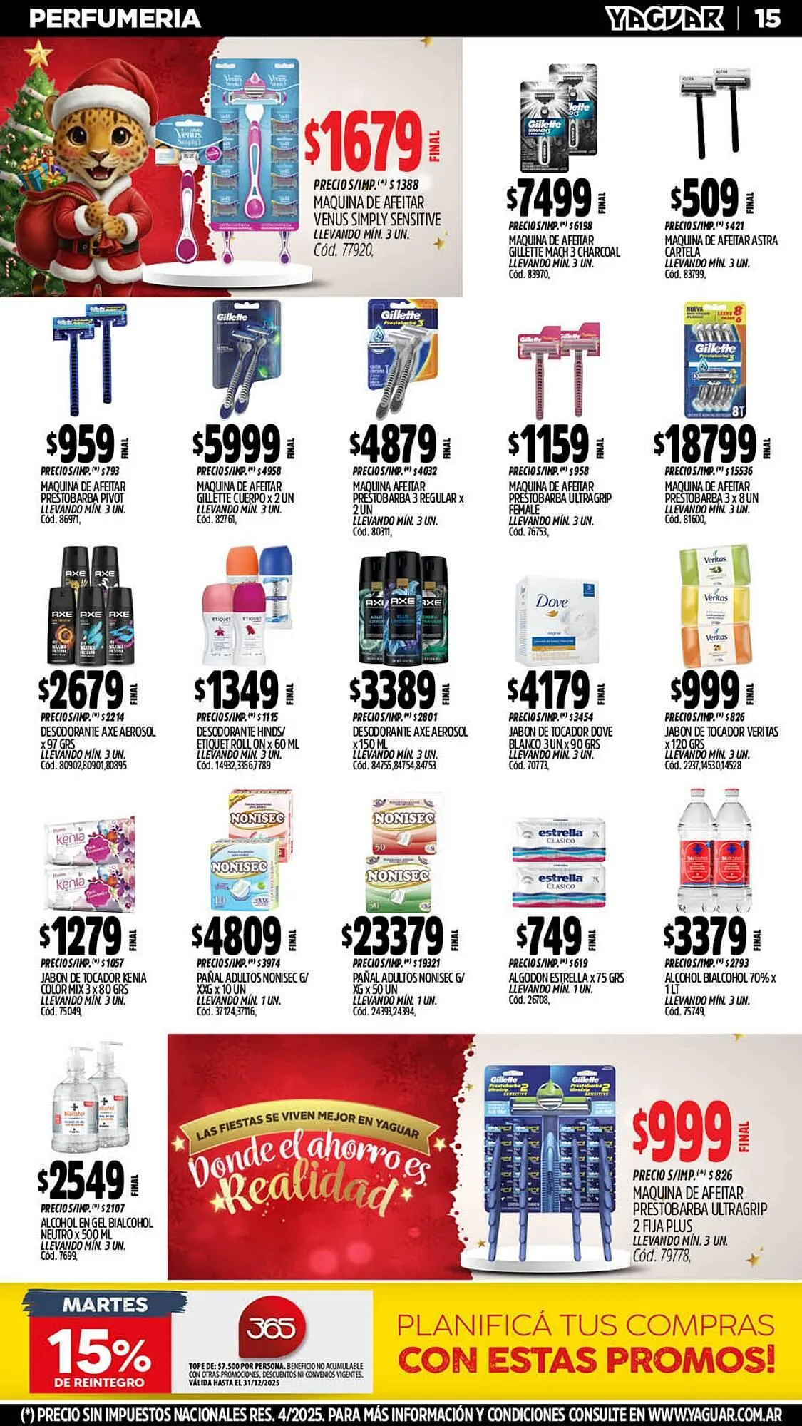 Ofertas de Catálogo Supermercados Yaguar 15 de diciembre al 21 de diciembre 2025 - Página 18 del catálogo