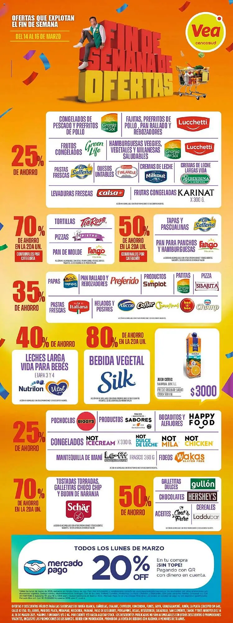 Ofertas de Catálogo Supermercados Vea 14 de marzo al 16 de marzo 2025 - Página 3 del catálogo