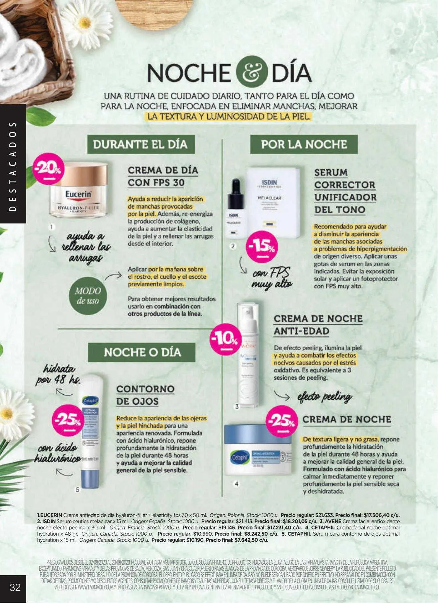 Ofertas de Catálogo Farmacity 1 de junio al 30 de septiembre 2023 - Página 32 del catálogo