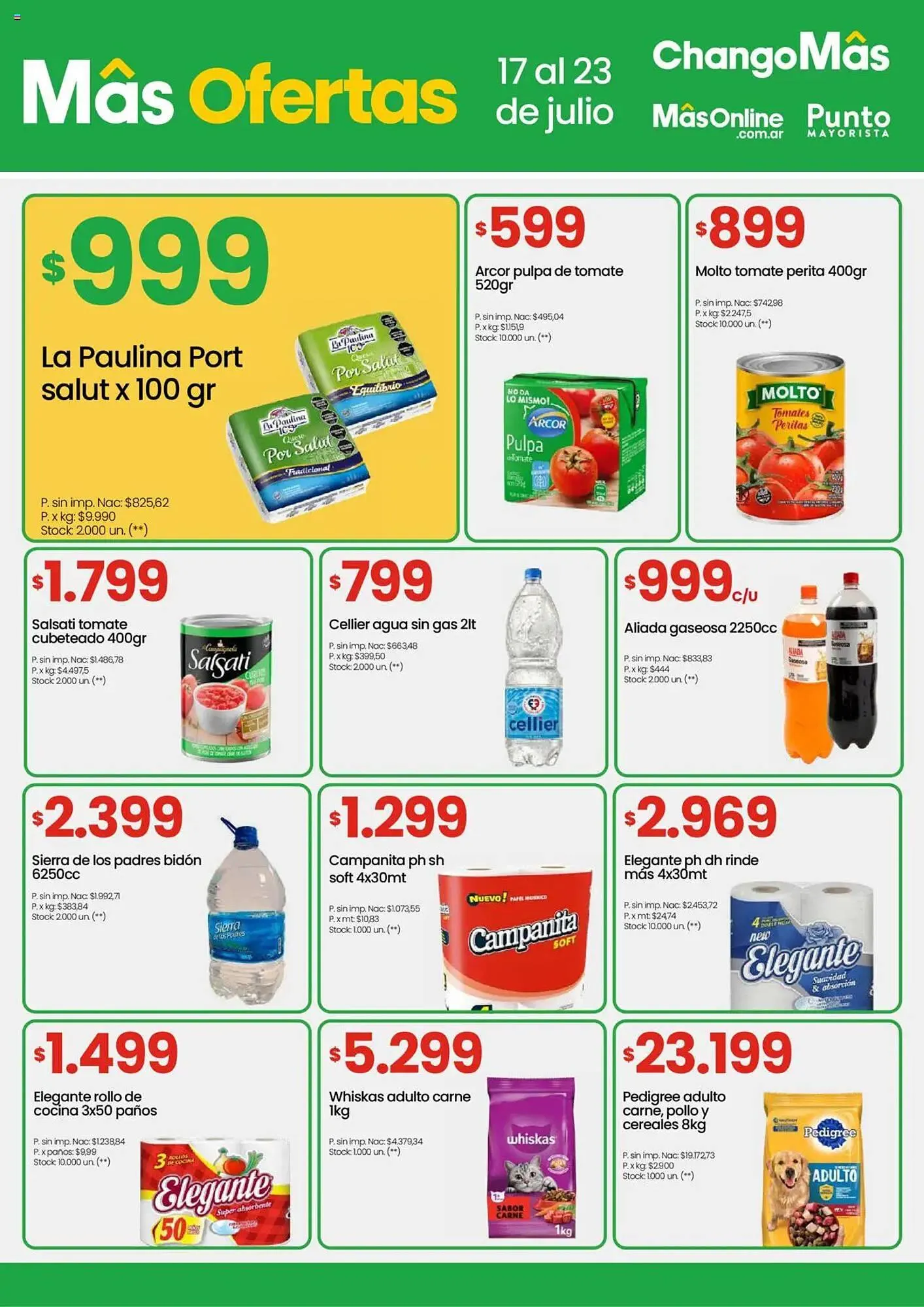 Ofertas de Catálogo Changomas 17 de julio al 24 de julio 2025 - Página 6 del catálogo