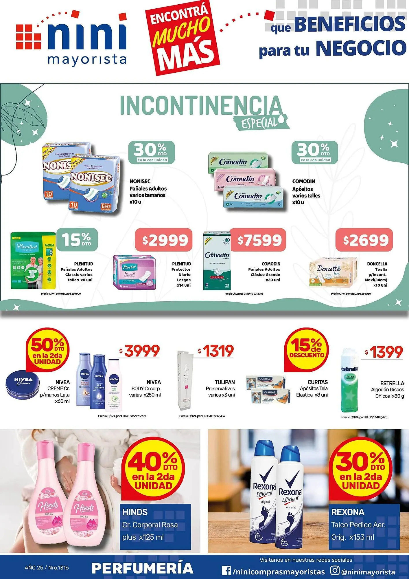 Ofertas de Catálogo Nini Mayorista 14 de julio al 20 de julio 2025 - Página 1 del catálogo