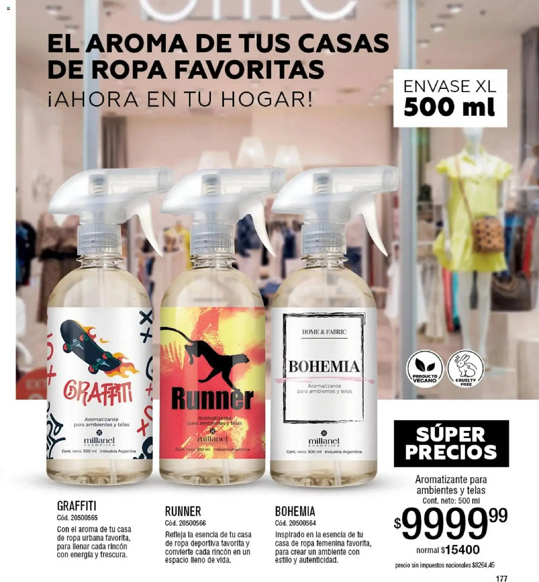 Ofertas de Catálogo Millanel Cosmética 5 de enero al 1 de febrero 2026 - Página 177 del catálogo