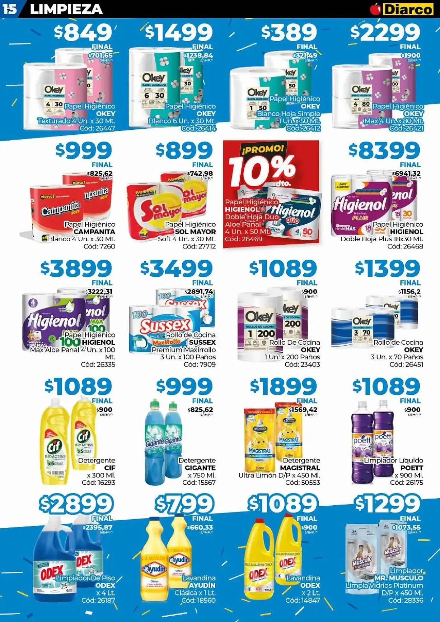 Ofertas de Catálogo Diarco 23 de junio al 27 de junio 2025 - Página 15 del catálogo
