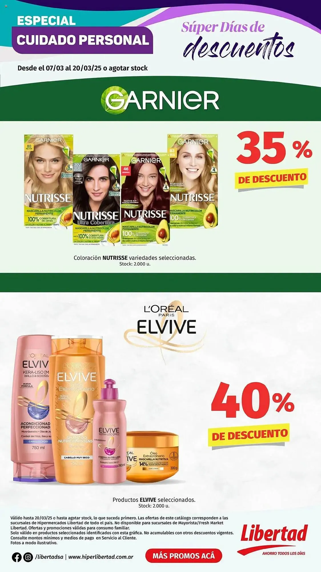 Ofertas de Catálogo Hipermercado Libertad 7 de marzo al 20 de marzo 2025 - Página 4 del catálogo