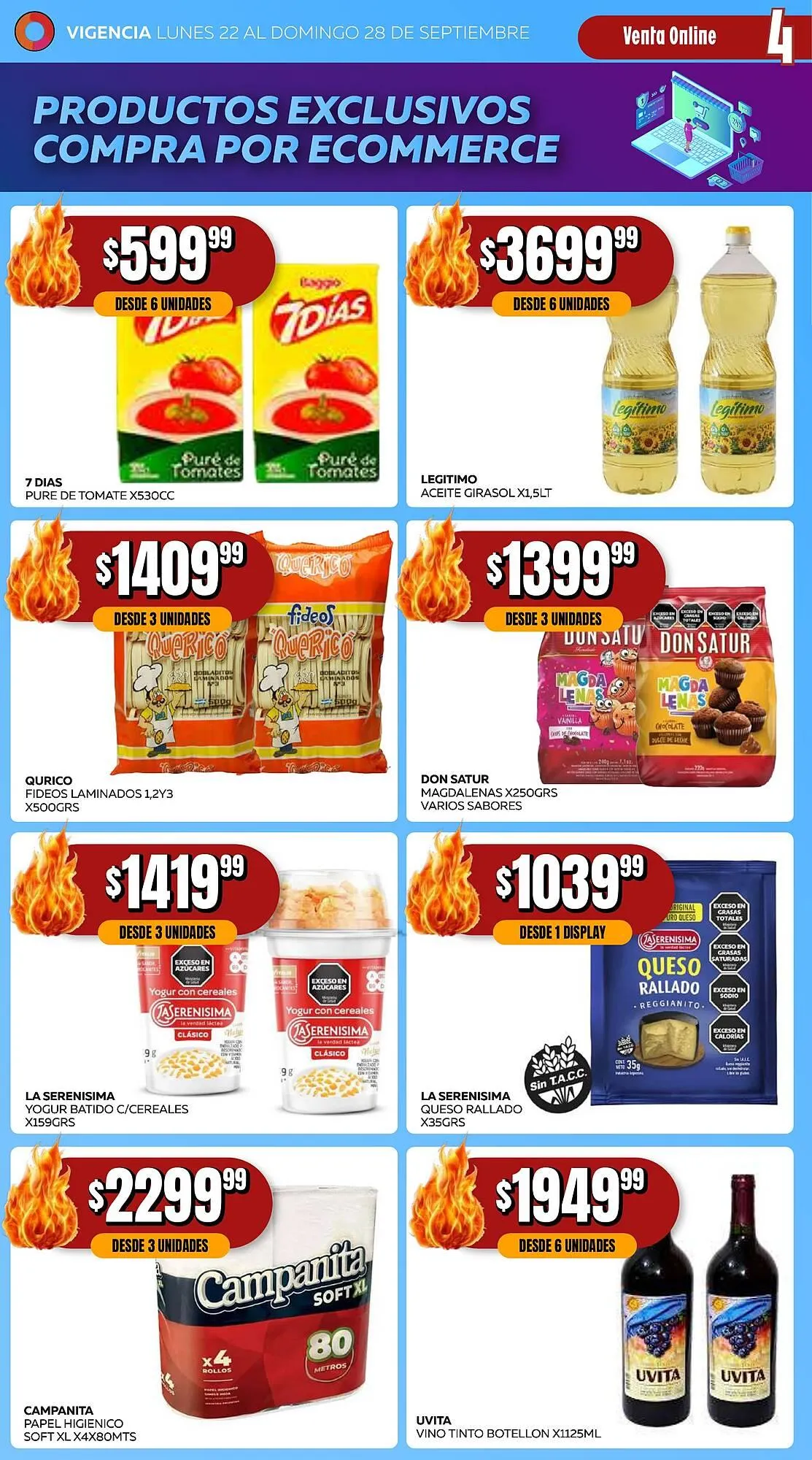 Ofertas de Catálogo Maxi Ofertas 22 de septiembre al 28 de septiembre 2025 - Página 4 del catálogo