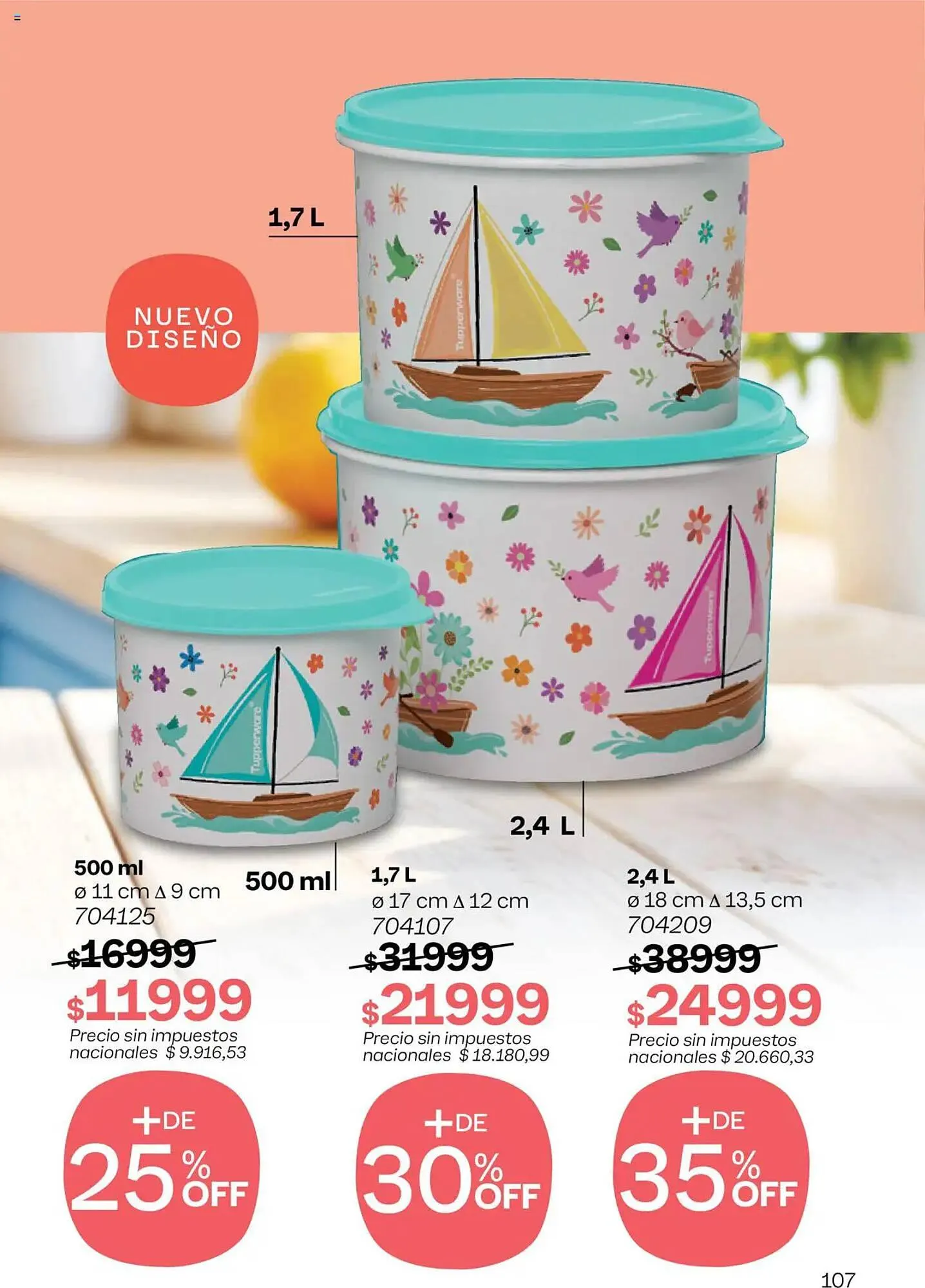 Ofertas de Folleto Tupperware 21 de septiembre al 5 de octubre 2025 - Página 108 del catálogo