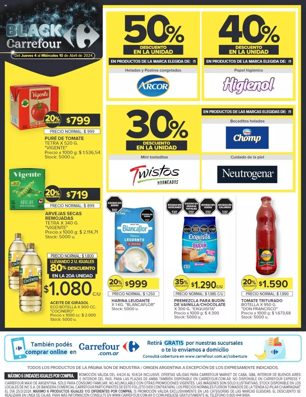 Ofertas de Carrefour Market catálogo 4 de abril al 10 de abril 2024 - Página 8 del catálogo