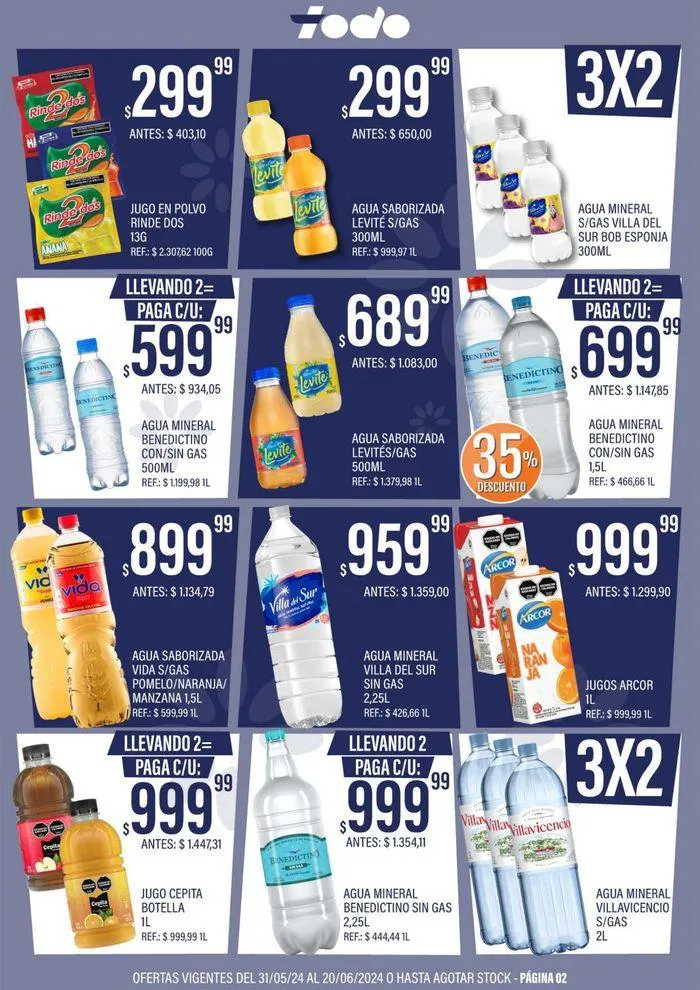 Ofertas de Catálogo Supermercados Todo 31 de mayo al 20 de junio 2024 - Página 2 del catálogo