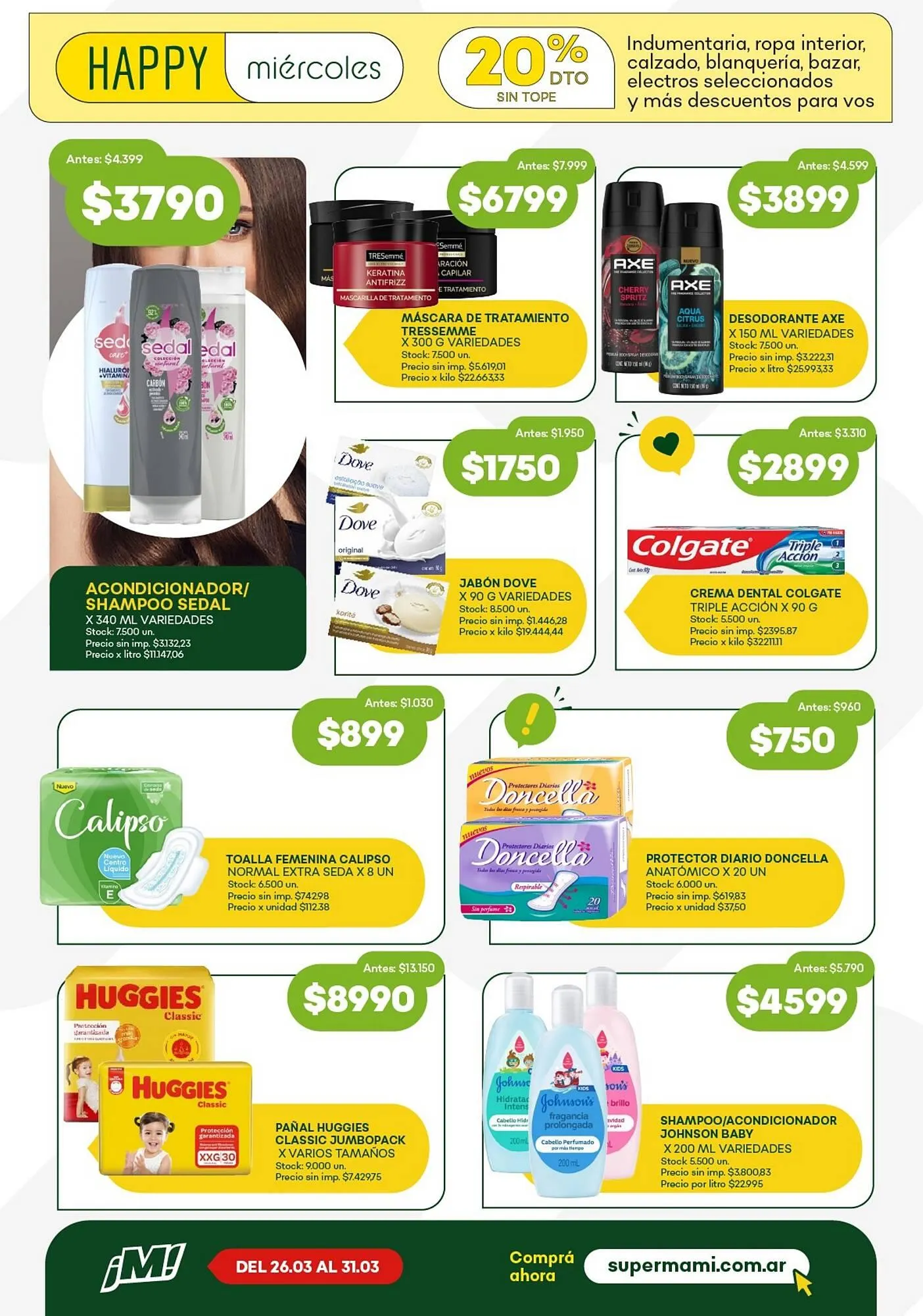 Ofertas de Catálogo Super MAMI 25 de marzo al 31 de marzo 2026 - Página 10 del catálogo