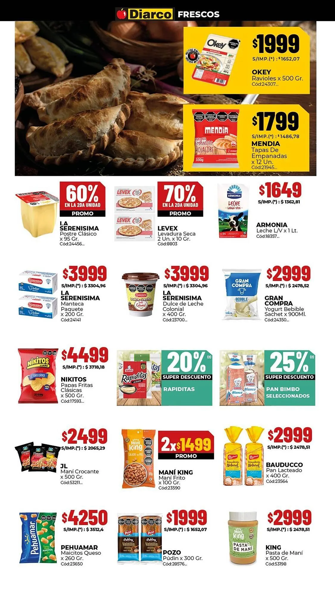 Ofertas de Catálogo Diarco 30 de marzo al 3 de abril 2026 - Página 11 del catálogo