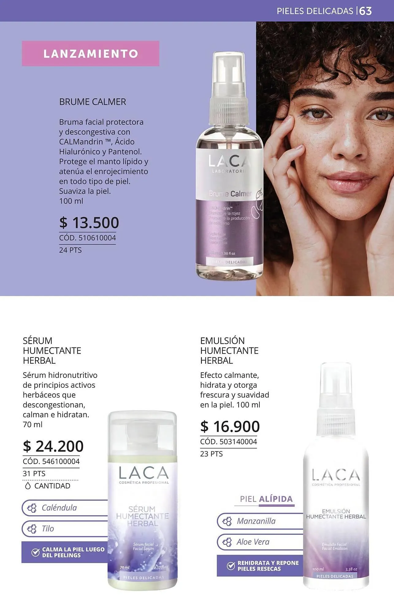 Ofertas de Catálogo Laboratorio LACA 2 de diciembre al 31 de diciembre 2024 - Página 63 del catálogo