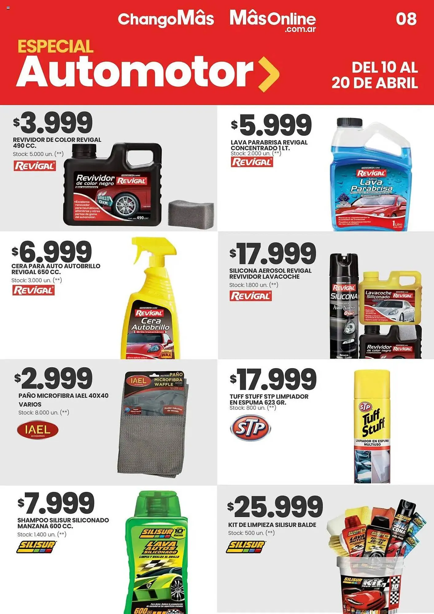 Ofertas de Catálogo Changomas 10 de abril al 20 de abril 2025 - Página 8 del catálogo