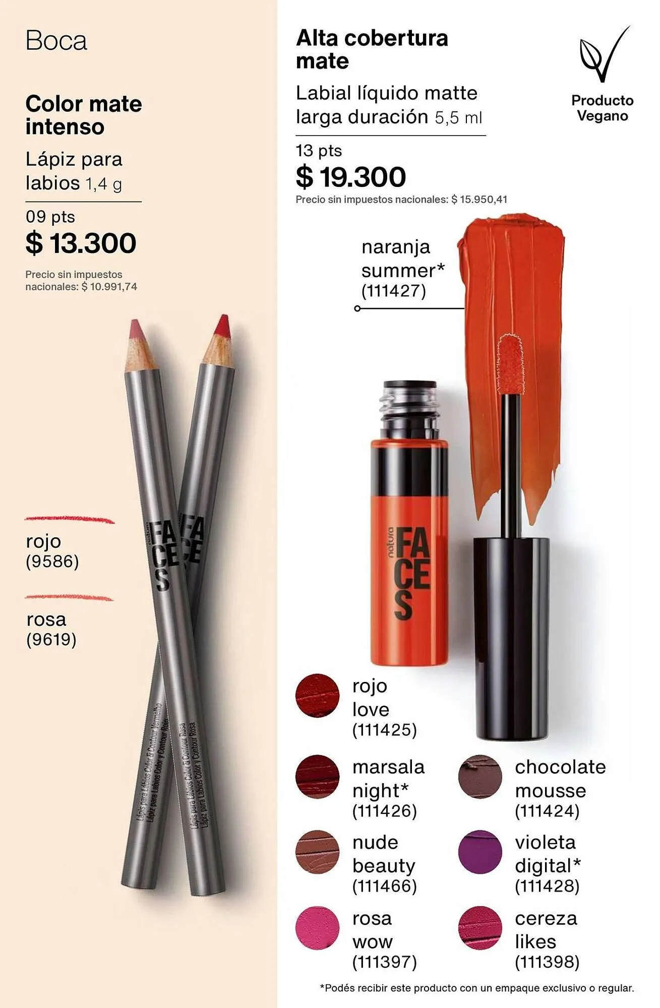 Ofertas de Catálogo Natura 1 de marzo al 31 de marzo 2026 - Página 138 del catálogo