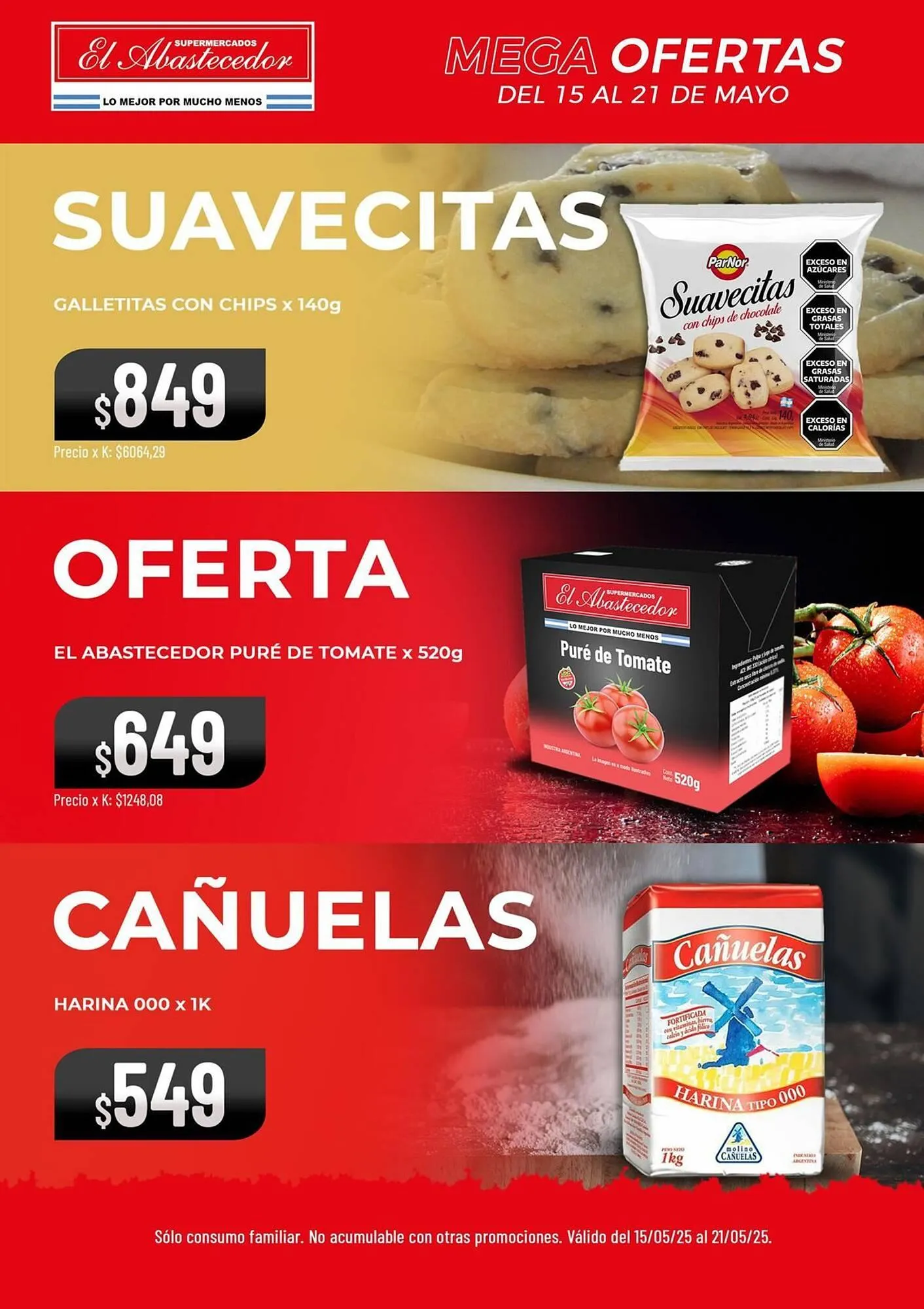 Ofertas de Catálogo El Abastecedor 15 de mayo al 22 de mayo 2025 - Página 6 del catálogo