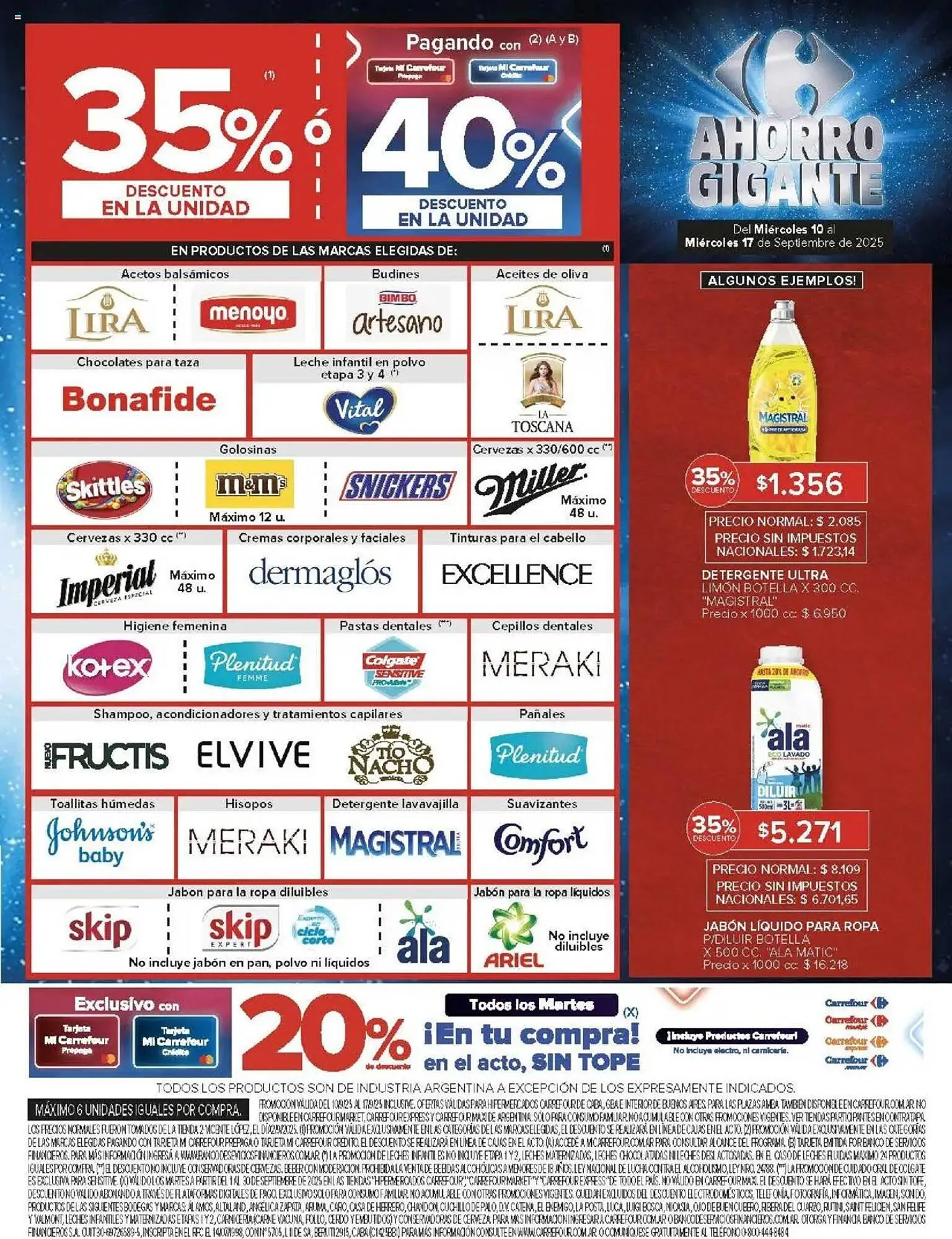 Ofertas de Catálogo Carrefour 10 de septiembre al 17 de septiembre 2025 - Página 7 del catálogo