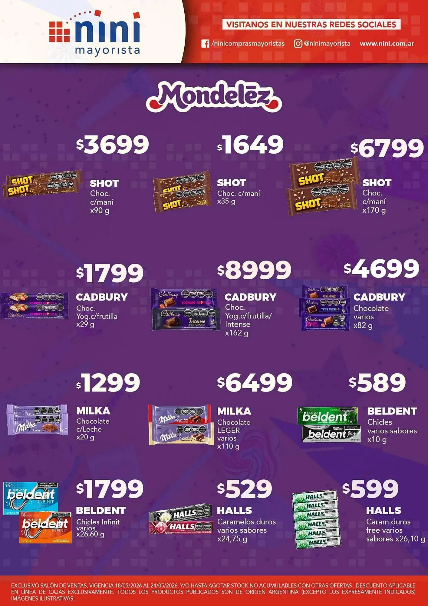 Ofertas de Catálogo Nini Mayorista 18 de mayo al 24 de mayo 2026 - Página 33 del catálogo