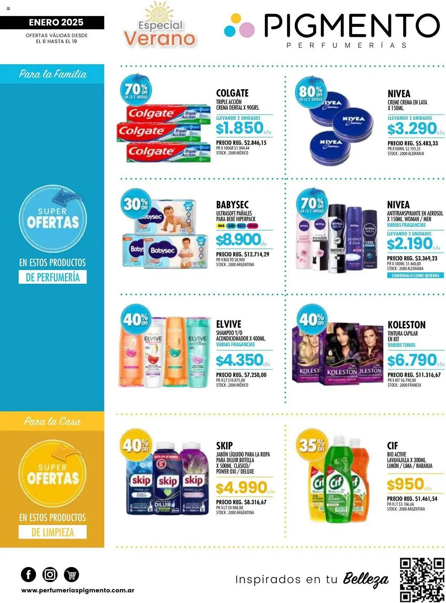 Ofertas de Catálogo Pigmento 6 de enero al 19 de enero 2025 - Página 1 del catálogo