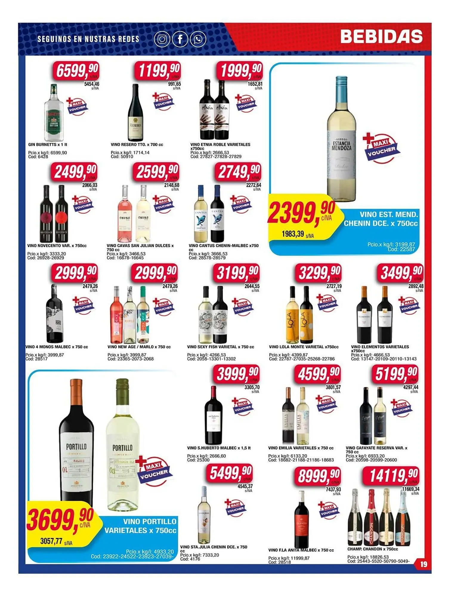 Ofertas de Catálogo Maxiconsumo 14 de julio al 21 de julio 2025 - Página 19 del catálogo