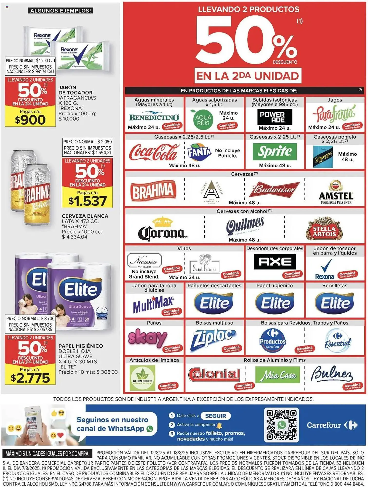 Ofertas de Catálogo Carrefour 12 de agosto al 19 de agosto 2025 - Página 7 del catálogo