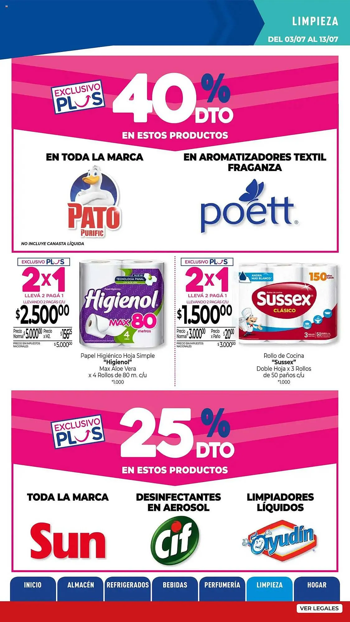 Ofertas de Catálogo La Anonima 3 de julio al 13 de julio 2025 - Página 32 del catálogo