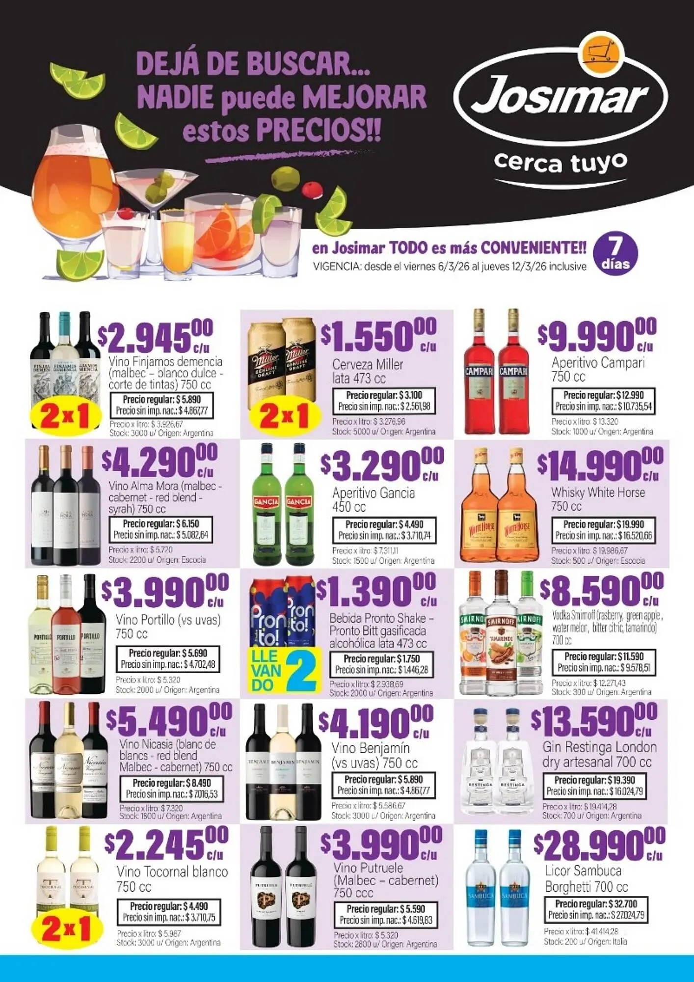 Catálogo Josimar - 1